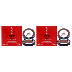 Vamp! Matt Compact Eyeshadow-040 Warm Nude-Pack 2 Pupa Milano 0.088 oz EyeShadow